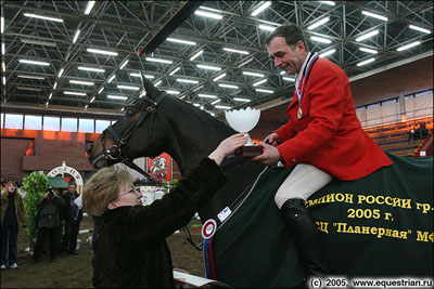 Ола - лучшая лошадь чемпионата России